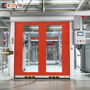 Customized High-Speed Automatic Roll up PVC <strong>Door</strong> with Transparent Window - Product Image 5