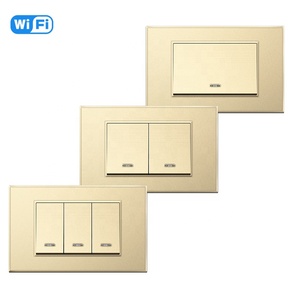 Interruptor Inteligente WiFi TB21 de 2 Canales con Control Remoto Tuya, Interruptor de Pared WiFi con <span class=keywords><strong>Alexa</strong></span> y Google Home - Product Image 5