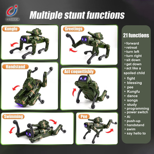 Интеллектуальный робот-собака Chengji Dance Action <span class=keywords><strong>Programming</strong></span> с дистанционным управлением и ИИ, игрушка для детей - Product Image 3