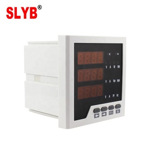 3 Fase multímetro Digital amperímetro y voltímetro eléctrico medidor de potencia <span class=keywords><strong>DRO</strong></span> PD194E-9S4 96*96 con RS485 - Product Image 3