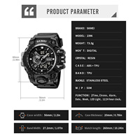 Reloj de Pulsera SKMEI Estilo G-Shock para Hombre, Deportivo, Impermeable para Natación, Electrónico Digital, para Parejas
