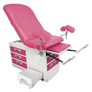 Cama de Parto y Exploración para Pacientes de Hospital con Cajones, Material de Acero, Camilla Ginecológica Más Vendida en América - Product Image 1