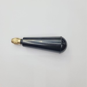 <b>Leather</b> Punch <b>Tool</b> Black Plastic Handle Brass Tip For Arts And Crafts Diy Use - Product Image 2