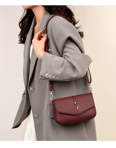 Nuevas Bolsas de Mensajero de Alta Calidad para Mujer, Bolsos de Mano de Cuero PU, Bolsos Cruzados, Bolsos de Hombro de Diseñador para Mujer, Bolsos Tote con Asa Superior - Product Image 6