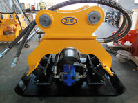 Vibrateur hydraulique monté sur pelle, compacteur de plaque de sol à vendre
