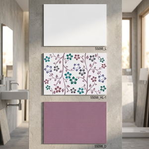 Cheap Price India Supplier OEM Square Shaped 12x18 Modern Art Designer Wall Ceramic Building Materials Waterproof Wall Tiles - Product Image 4