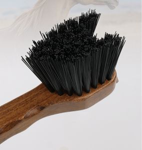 Pet escova casco madeira escolher com escova cavalo grooming equipamento ferramenta - Product Image 4