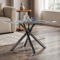 Pieds de table rectangulaires robustes en acier au carbone, style luxe moderne, pour hôtels, appartements et cuisines
