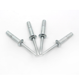 Best Seller Remaches ciegos 4,8mm 6,4mm Remache de enclavamiento Cabeza de cúpula de acero Monobolts Remaches ciegos - Product Image 1