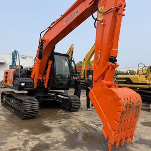 Excavadora de cadenas HITACHI ZX120 con cazo de excavación, equipo de construcción usado - Product Image 1