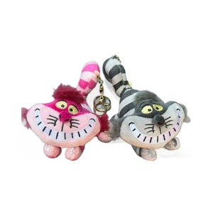 Pendentif en peluche Chat du Cheshire Miaomiao, adorable chat à grande bouche, porte-clés à longue queue, poupée pendentif de sac, en stock - Product Image 5