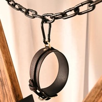 Cadre de bondage réglable pour jeux de crucifixion, croix de Saint-André, rack pour jeux de rôle, meubles sexuels en bois d'orme ancien, BDSM