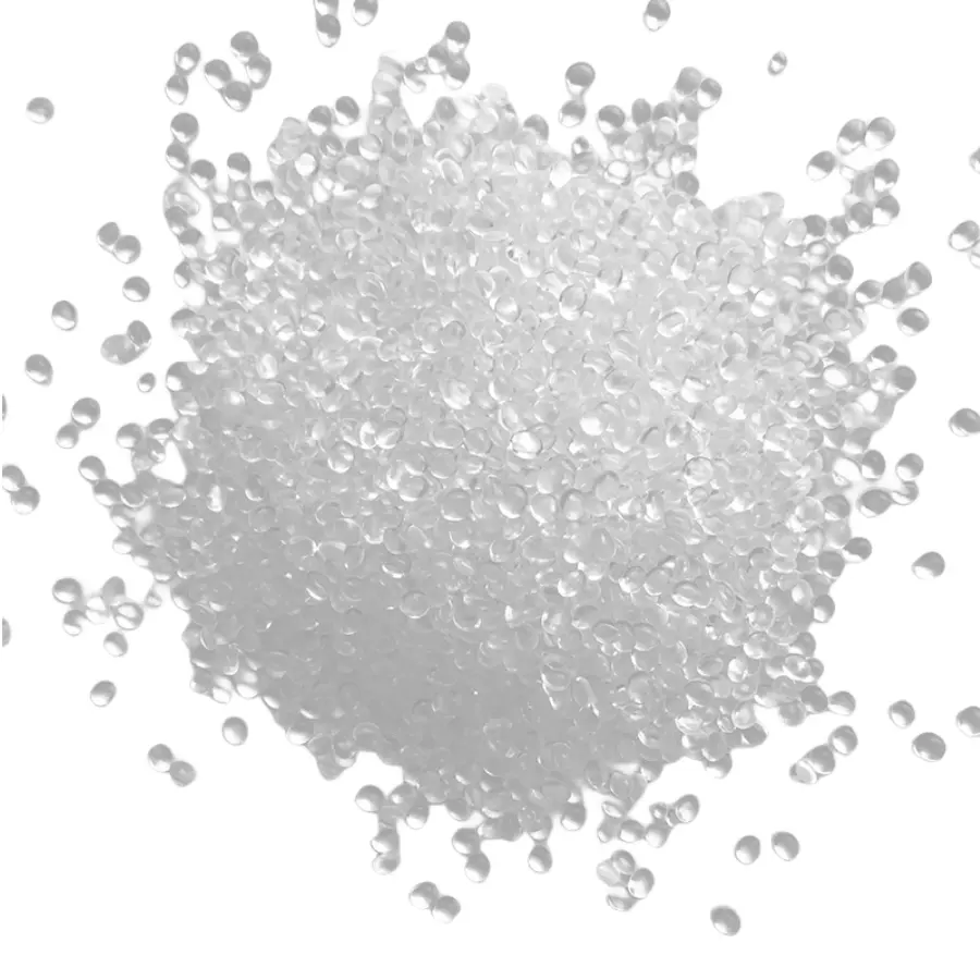 High Quality Hot Melt Adhesive Granules Crystal Clear Surface Drawing Less Anti-UV Super High Transparency