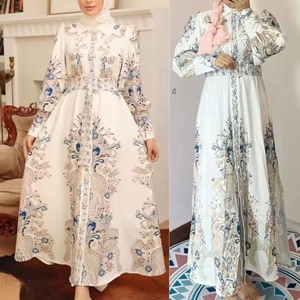 Abayas musulmanas tradicionales al por mayor: túnicas árabes, ropa estilo túnica islámica, <span class=keywords><strong>atuendo</strong></span> <span class=keywords><strong>de</strong></span> Medio Oriente, turco y <span class=keywords><strong>de</strong></span> los Emiratos Árabes Unidos - Product Image 2