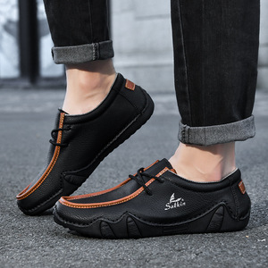 Zapatos Casuales de Hombre, Estilo <span class=keywords><strong>Dr</strong></span>. Martens, de Caña Baja, Sólidos, Anti-Impacto, Tallas Grandes, Éxito de Ventas Transfronterizo - Product Image 4