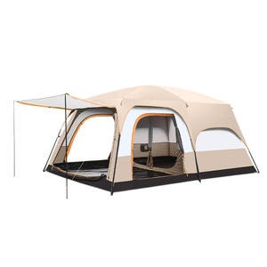 Carpa Familiar para Acampar al Aire Libre, para 8-10 Personas, Gran Espacio, Doble Capa, 2 Habitaciones, Carpa de Lujo para Acampar, Hacer Senderismo, Glamping y Playa - Product Image 1