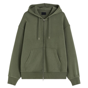 Sudadera con Capucha Unisex Extra Grande con Cierre Completo, Tejido de Forro Polar Cálido, Talla y Color Personalizables para el Invierno y Viajes - Product Image 5