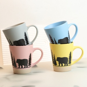 Tasses en céramique personnalisées par sérigraphie <span class=keywords><strong>Verre</strong></span> à liqueur en porcelaine pour expresso et vin Mini verres à liqueur d'animaux en vrac - Product Image 5