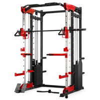 Machine Smith multifonctionnelle, appareil d'entraînement fonctionnel, équipement de musculation à câbles croisés pour salle de sport à domicile et usage commercial