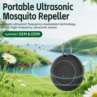 Répulsif anti-insectes ultrasonique portable de poche, anti-moustiques électronique, recharge rapide pour la randonnée en extérieur