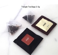 Sachets de thé vides en aluminium multicolores thermoscellables en gros, sachets individuels à trois soudures pour café filtre, avec doublure extérieure