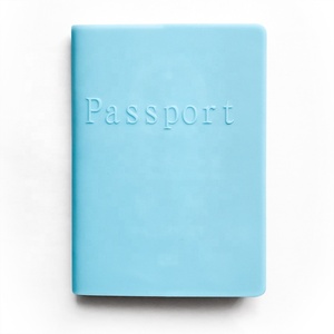 Fabrication chinoise HZT-01, étui de passeport <span class=keywords><strong>populaire</strong></span> pour <span class=keywords><strong>visa</strong></span> et passeport avec logo, étui de passeport en silicone souple et imperméable, protège-carte de passeport - Product Image 4