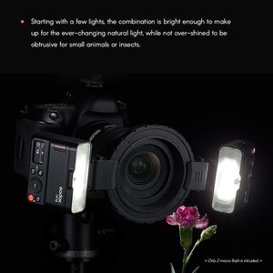 Flash macro Godox MF12 K2, lumière couleur, système sans fil 2,4 GHz X, flash TTL Speedlite pour appareils photo Nikon, Canon, Sony, FUJIFILM, Olympus - Product Image 3