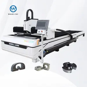 Máquina de corte por láser de fibra CNC IPG raycus de mesa de plataforma única 3015 1390 1530 fabricantes de sistemas de función a la venta