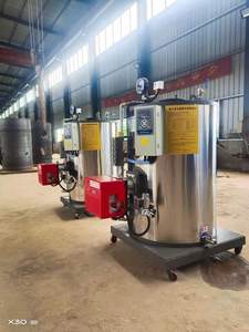 Nhỏ Dọc Gas Bắn Hơi Nước Nồi Hơi Cho Khách Sạn Trang Trại Giặt Bánh - Product Image 3