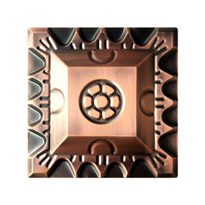 Chenyang Embossé Européen Acier Inoxydable 304 Durable Vis d'Accessoires de Porte Couvercle Supérieur Carré Moderne Pyramide Football Star - Product Image 4