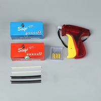Miniatur pistol jarum halus pistol pakaian dalam plastik kemeja jahitan pistol selimut Hemming cepat jahitan Tag Gun untuk pakaian
