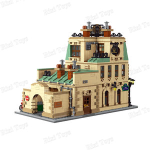 Mork 10212 3104 pièces <span class=keywords><strong>Paris</strong></span> <span class=keywords><strong>Restaurant</strong></span> Street View série assemblage Puzzle jouets Festival cadeaux blocs de construction ensembles - Product Image 3