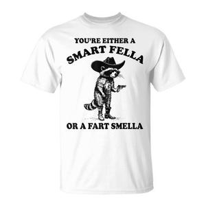 O eres un chico inteligente o un mapache con olfato de excrescencias, camiseta con diseño vintage - Product Image 1