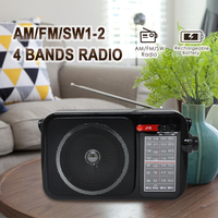 Radio analogique à transistor AM FM portable Eletree J15 alimentée par batterie avec la meilleure réception