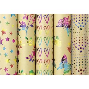 Papel de Regalo Arcoíris 1.5mx70cm VPE 25 Para Envolver Regalos y Manualidades - Product Image 1