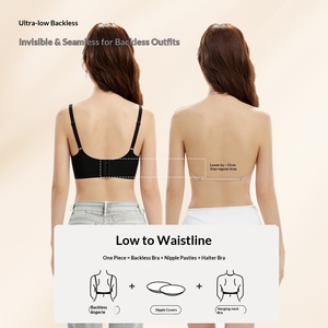 Seamless Backless <strong>Bra</strong> Multi-way Straps Deep U <strong>Low</strong> <strong>Back</strong> Lingerie Wireless Invisible Underwear <strong>for</strong> Backless Wedding <strong>Dress</strong> OEM - Product Image 6