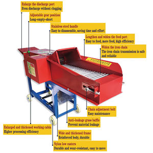 Yeni çim öğütücü, mısır sapı parçalayıcı, sığır ve koyun yetiştiriciliği için kuru ve ıslak çift amaçlı elektrik çim kesici - Product Image 2