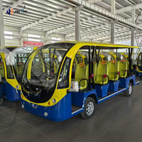 Bus électrique touristique 14 places à prix réduit, idéal pour les attractions touristiques, le transport événementiel et les voyages en groupe – Vente flash