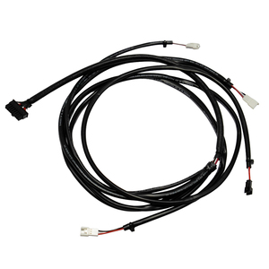 Harnais de câblage industriel personnalisé avec tube ondulé et borniers Phoenix pour systèmes PLC - Product Image 4