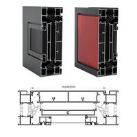 Ventana de Seguridad de Aleación de Aluminio de Diseño Moderno WEIDUN, Insonorizada, con Aislamiento Térmico, Gran Vista, Ventilación, Personalizable para Cualquier Escenario