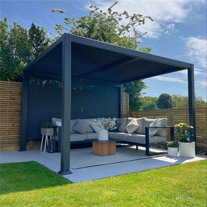 <span class=keywords><strong>Kit</strong></span> <span class=keywords><strong>de</strong></span> Techo <span class=keywords><strong>de</strong></span> Pérgola Retráctil Motorizado <span class=keywords><strong>de</strong></span> Aleación <span class=keywords><strong>de</strong></span> Aluminio Económico, Impermeable, con Acabado <span class=keywords><strong>en</strong></span> Polvo, Alta Calidad para Exteriores - Product Image 3