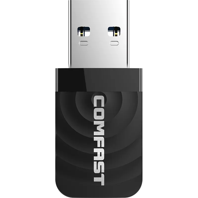 COMFAST CF-812AC Wholesale Realtek 802.11 ac 1200Mbps Wifi 5 Hotspot Wireless USB Adapter Free Driver USB 3.0 mini wifi Dongle