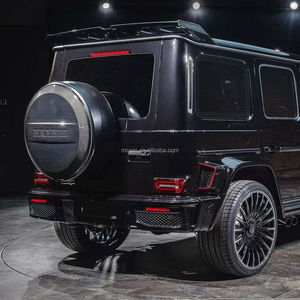 Housse de pneu de roue de secours <span class=keywords><strong>noir</strong></span> <span class=keywords><strong>mat</strong></span> en Fiber de carbone de haute qualité pour <span class=keywords><strong>mercedes</strong></span>-benz W464 G500 G63 AMG BS Style housse de pneu de secours - Product Image 6