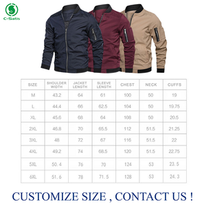 Vestes <span class=keywords><strong>bomber</strong></span> noires à fermeture éclair pour hommes, manches longues, veste <span class=keywords><strong>bomber</strong></span> décontractée en polyester pour hommes - Product Image 4