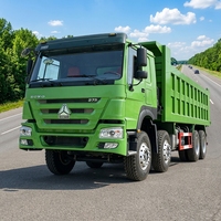 Camion benne SINOTRUK HOWO 6x4 8x4 d'occasion en bon état, camion benne de chantier lourd