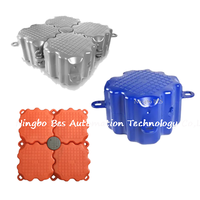 Bloques de Plástico HDPE Modulares para Muelles Flotantes, para Embarcaciones, Motos Acuáticas, Yates, Plataformas, Puentes