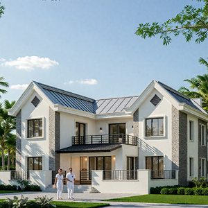 A basso costo Shandong prefabbricata luce in acciaio telaio Hotel Perth LGS case modulare <span class=keywords><strong>ville</strong></span> di lusso moderno KT marchio in vendita - Product Image 6