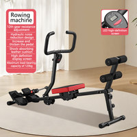 Nueva Actualización de gimnasio Fitness ejercicio Cardio hidráulico ergonómico entrenamiento interior Mini máquina de Remo