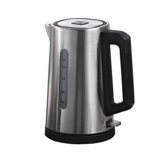 กาต้มน้ำไฟฟ้า 1.7 ลิตร สีดำ กาต้มน้ำโลหะไร้สายทันสมัยสำหรับโรงแรม - Product Image 4