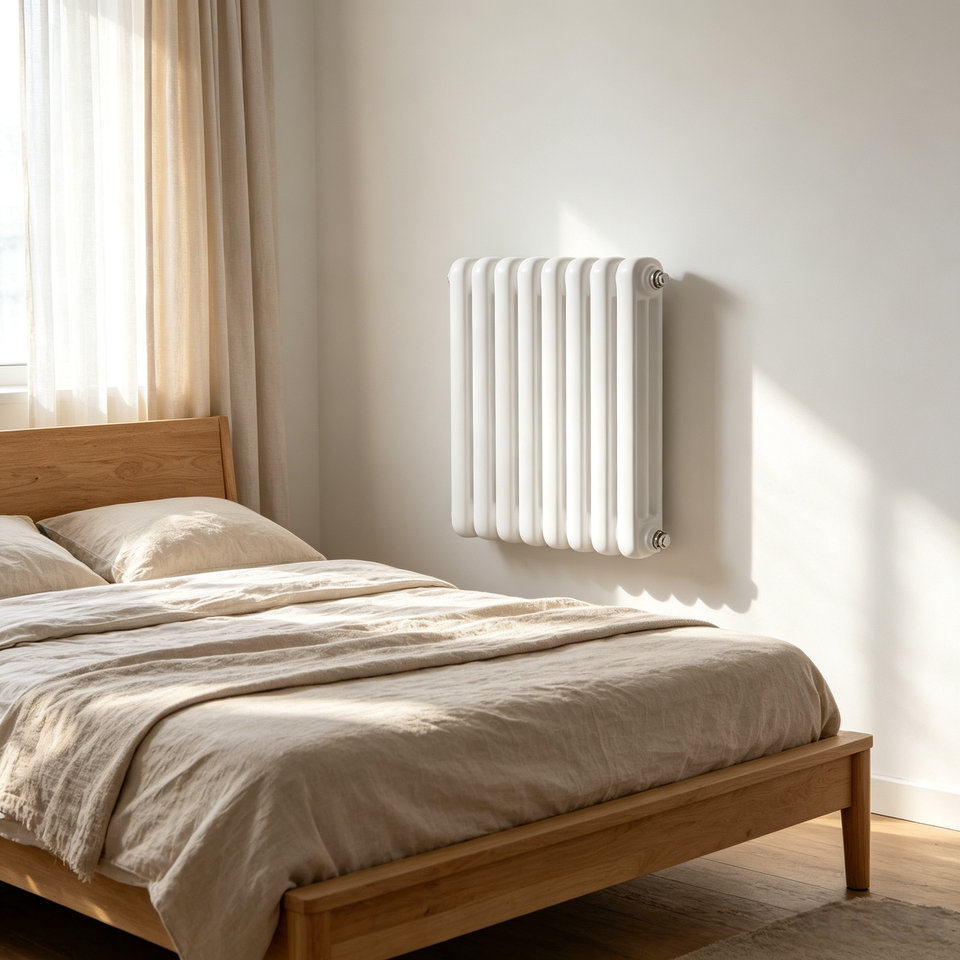 STEEL THREE COLUMN RADIATOR WALL MOUNTED WATER HEATING HEATER for ...